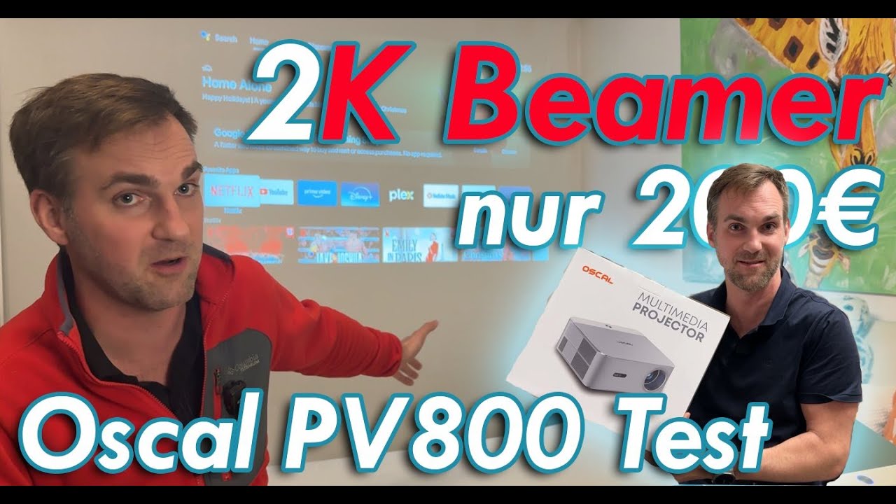 Oscal PV800 Test: Der beste Budget-Beamer fürs Heimkino?