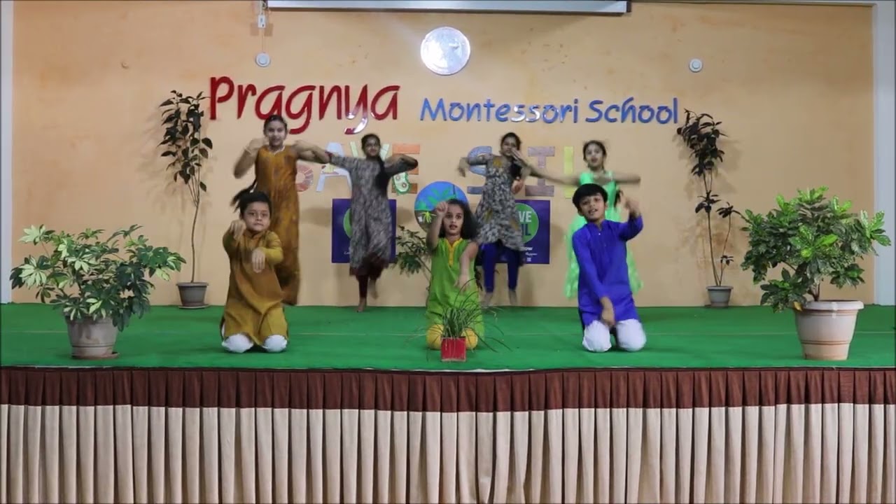 Save Soil Dance - Pragnya Montessori - Save Soil Movement