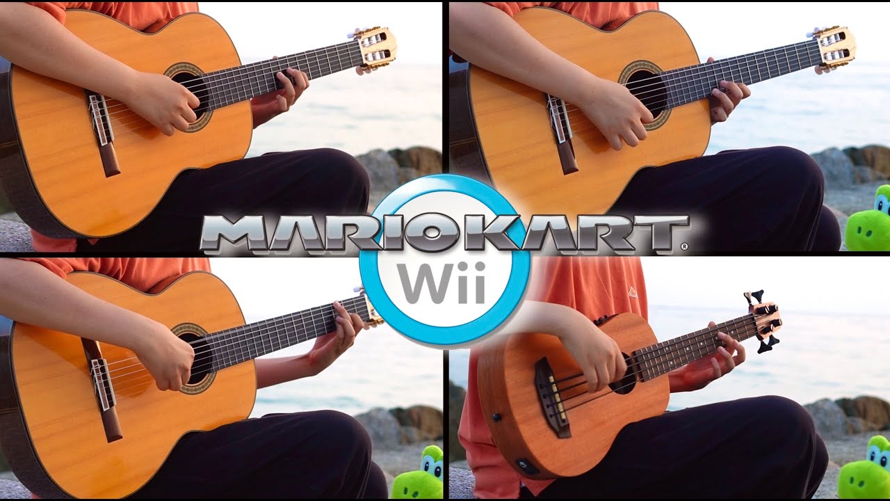 【マリオカートWii】デイジーサーキットのBGMをギターで弾いてみた。Mario Kart Wii - Daisy Circuit - Guitar Cover