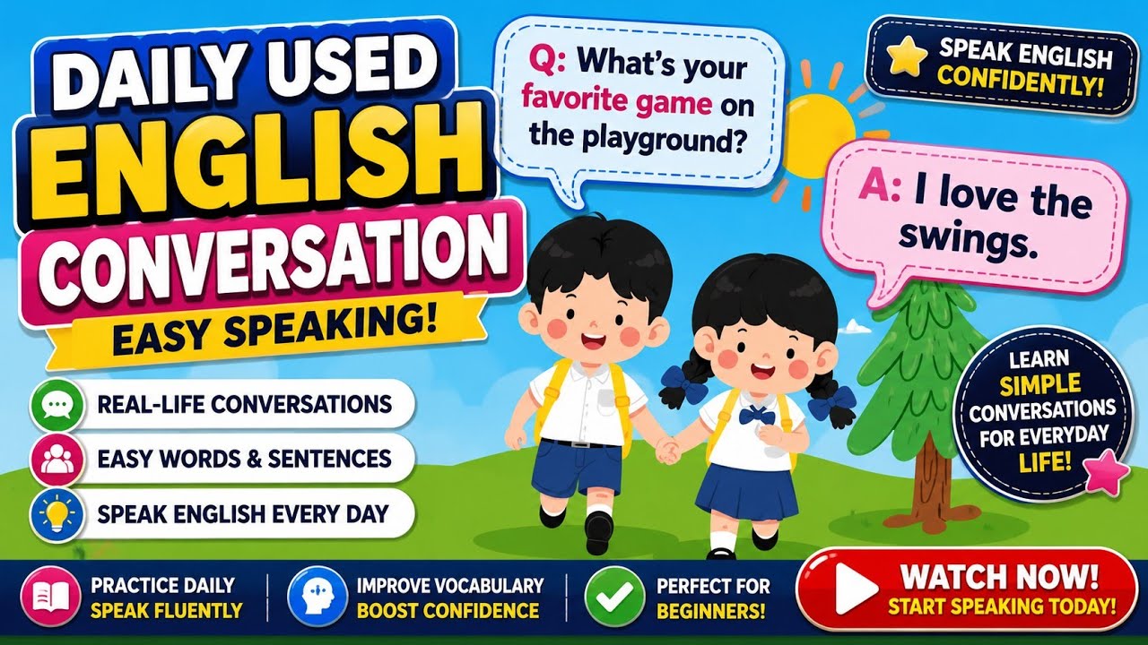 English Speaking Practice Using Daily Use English Conversation