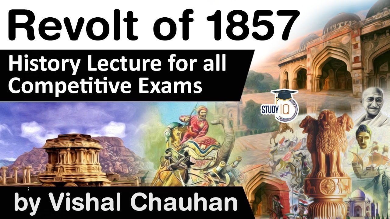 Revolt of 1857 - Why did the Indian Mutiny happen? History lecture for all competitive exams
