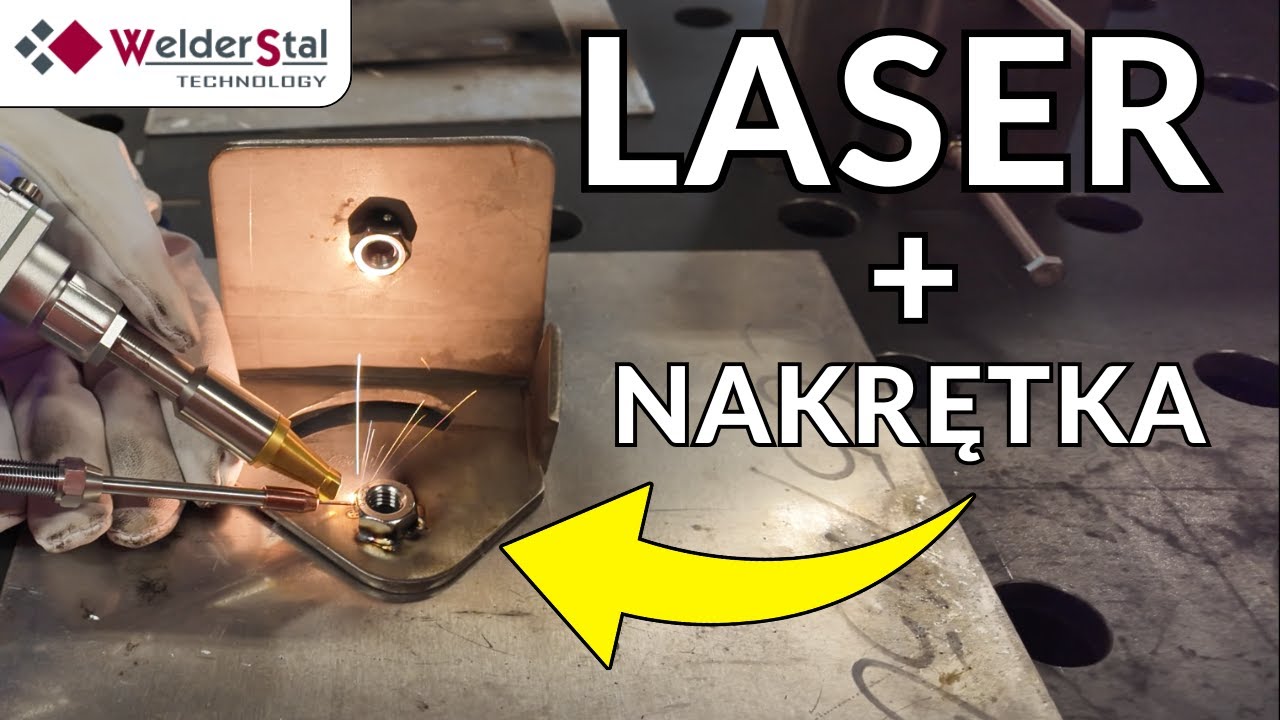 Jak przyspawać nakrętkę do profilu laserem? Przemysł 4.0