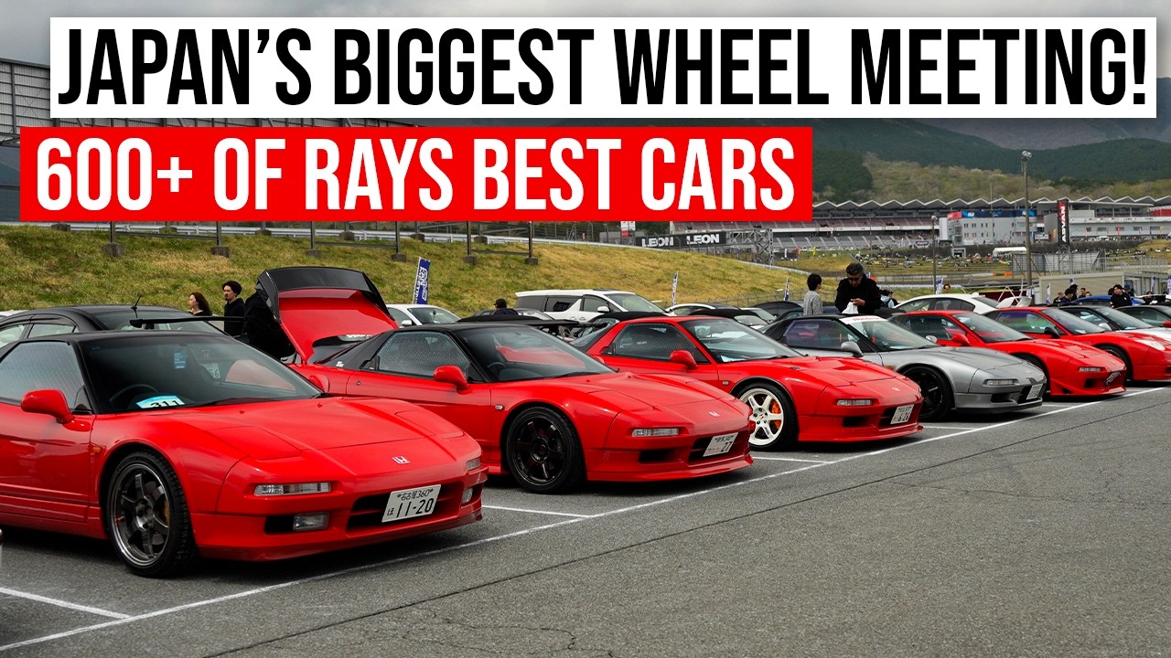 Japan's Crazy Annual RAYS Wheel Meeting!