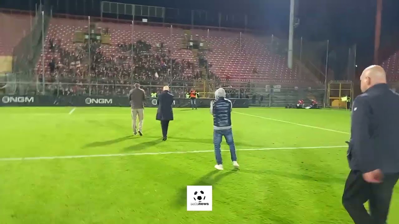 Il Monza perde la Serie A a Perugia, Galliani sotto la curva
