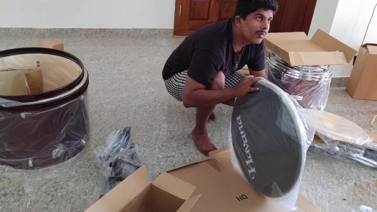 HAVANA DRUMS UNBOXING AND SETUPS VIDEO