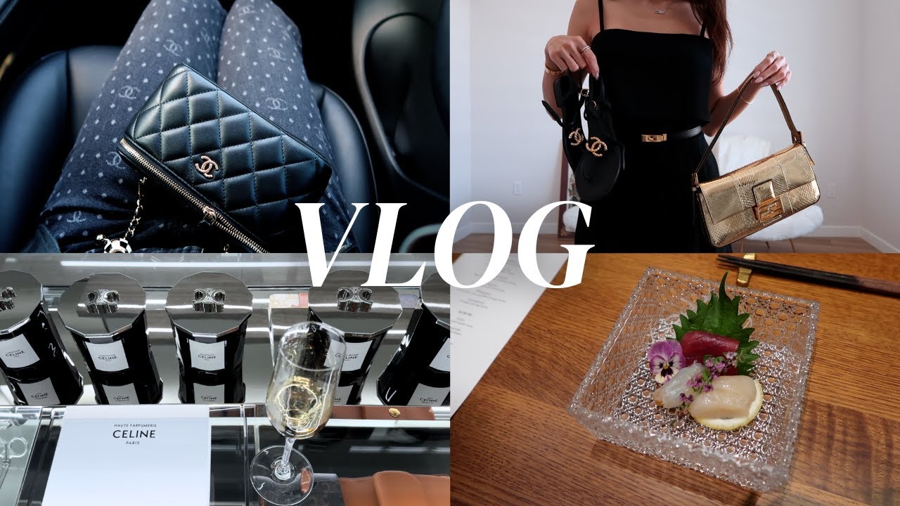 DATE NIGHT, CELINE SHOPPING, HEALTHY ICE CREAM RECIPE, AGENT NATEUR HAUL • MAY WEEK IN MY LIFE VLOG