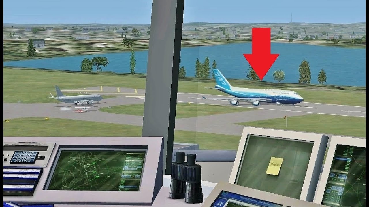 Управление воздушным движением &mdash; ТРОЛЛИНГ в Flight Simulator X (Международный аэропорт Бостона)