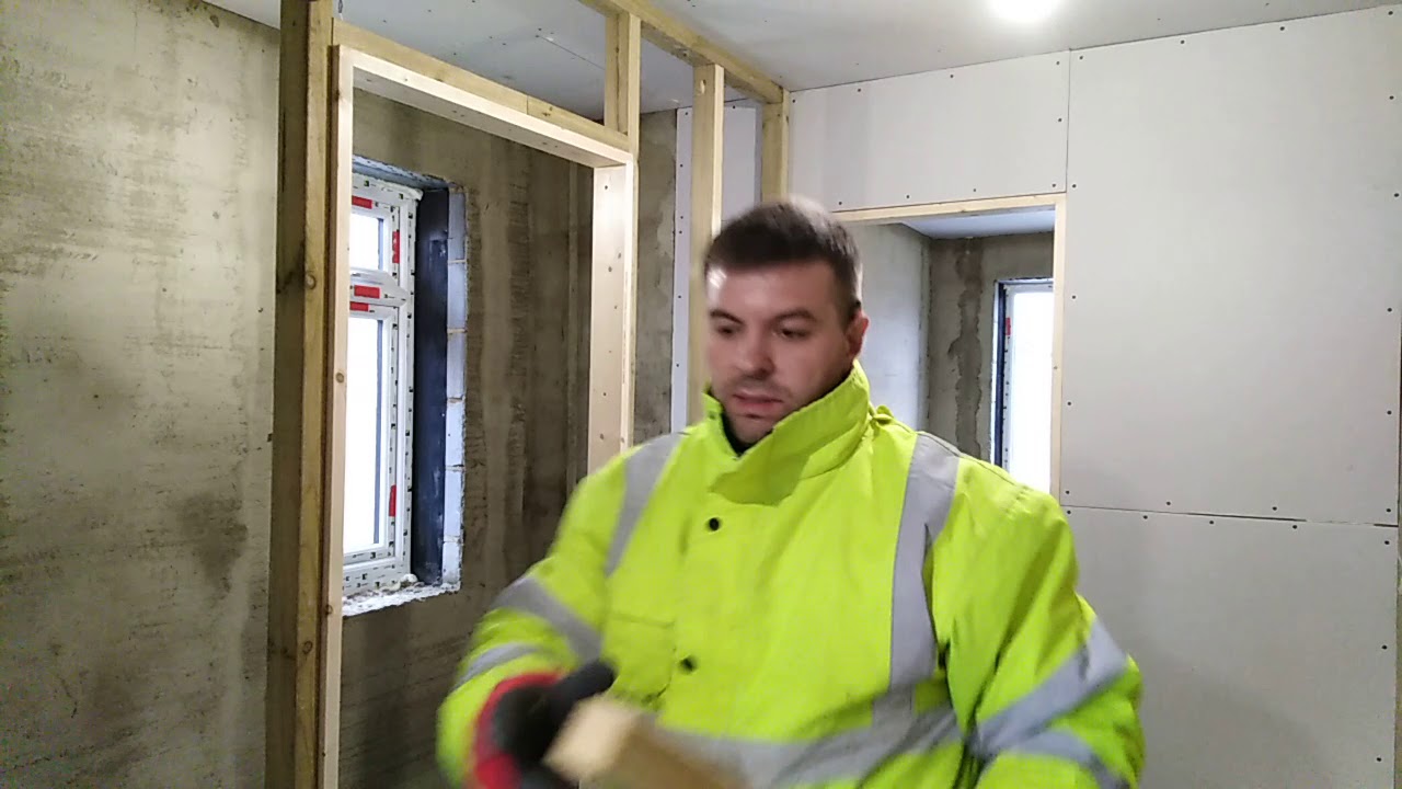 Cum se face un perete despărțitor din lemn si rigips (gips carton).