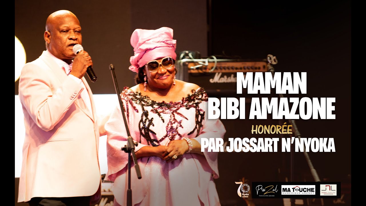 Maman Amazone honorée par Jossart N'YOKA LONGO [Live 70 ans JNL]