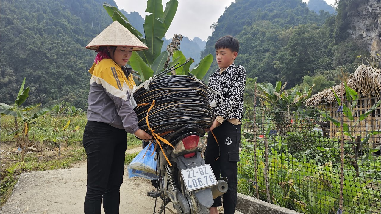 Huong always helps Nam unconditionally-From now on, Nam's house has electricity to light up at night
