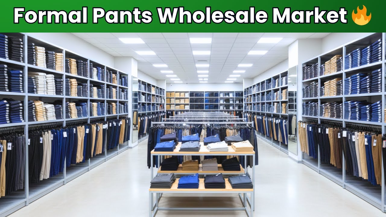 Formal Pants Wholesale Market 🔥 | shirts Wholesale Market Delhi | jeans manufacturer Delhi