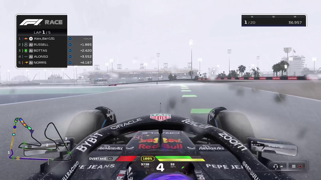 F124 gameplay