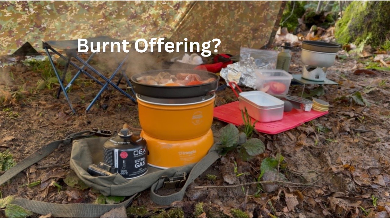 UK Woodland Tarp Setup & Trangia 25 Cooking | Beginner Gear Practice With My Dad