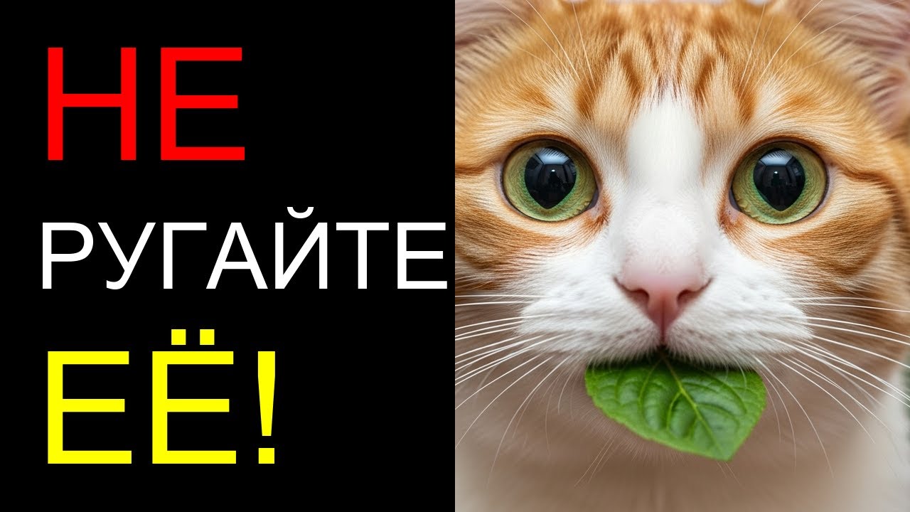 НИКОГДА не ругайте кошку за это, пока не узнаете шокирующую причину