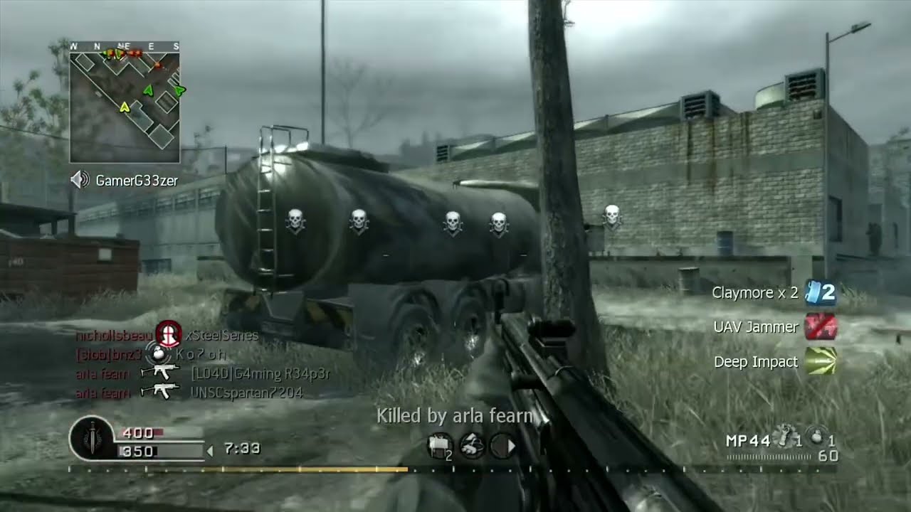 Call of Duty 4: Modern Warfare (Xbox 360) Multiplayer Gameplay in 2023 (TDM on Vacant)