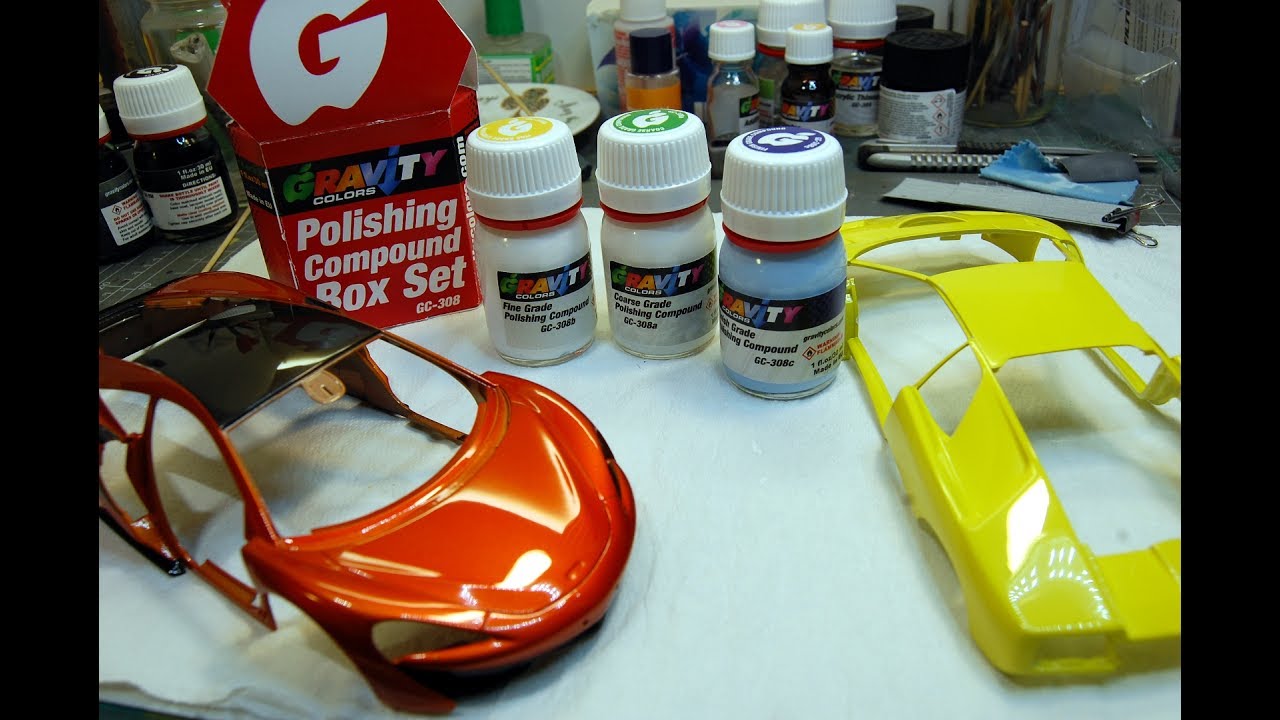 GRAVITY COLORS : Box set Polishing COMPOUND