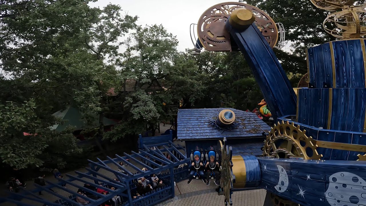 Zamperla NebulaZ Stellarium Familypark Neusiedlersee 2022 POV Onride