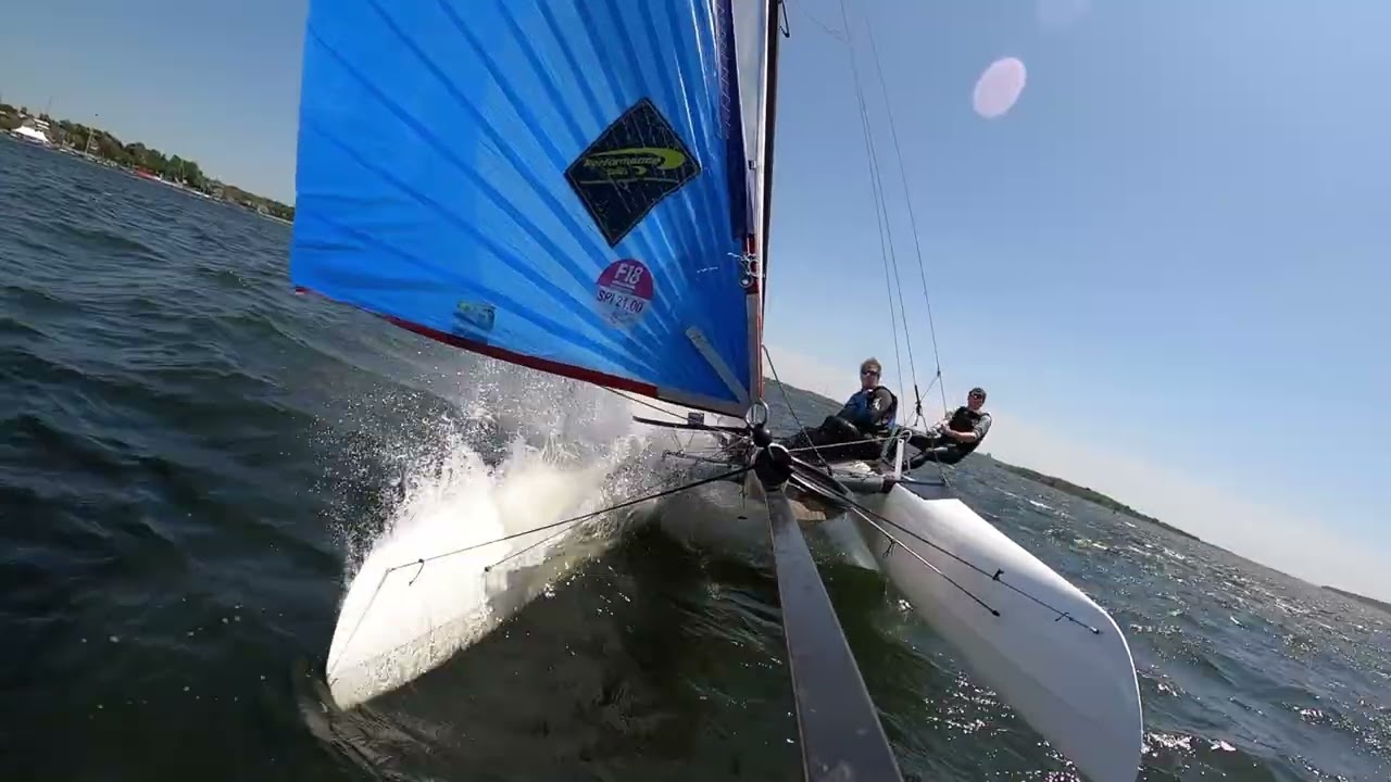 2022 Nacra Evolution F18 Circut Training (Raw Footage)