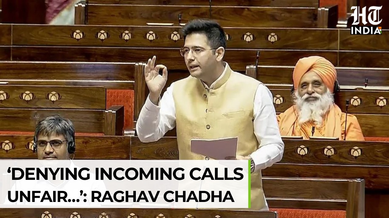 Raghav Chadha Slams Telecom Firms, Says Blocking Incoming Calls When Recharge Expires Is &lsquo;Unfair&rsquo;