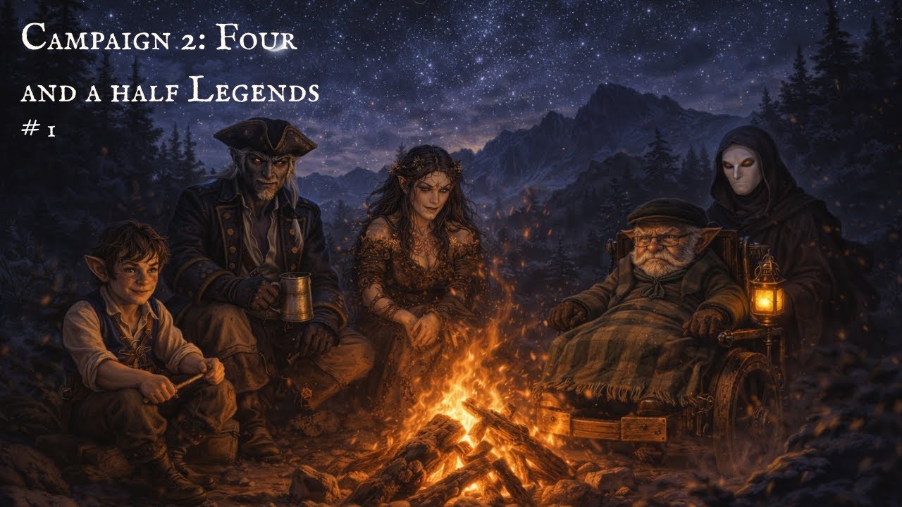 Four and a Half Legends | The Adventure Begins # 1