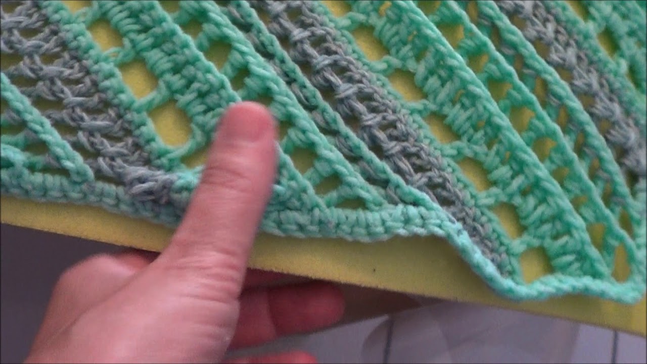 TUTO au crochet : Bloquer son châle !