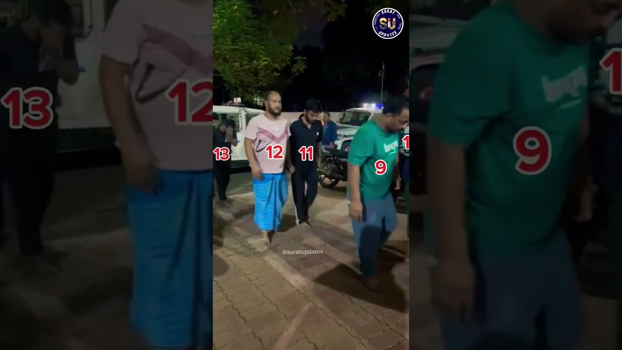 Surat police arrested 27 people accused of stone pelting at Shriji Murti at Saiyadpura, Surat #surat