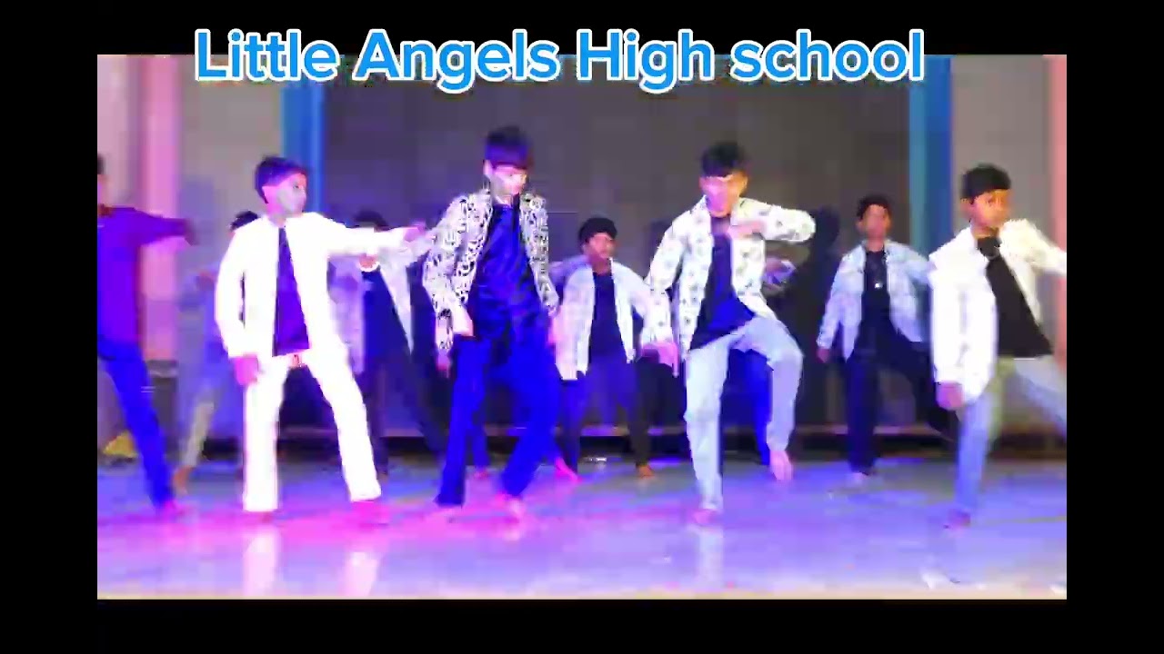 Hook step dance by our megastars @Annual day celebration #L.A.H.S#proddatur