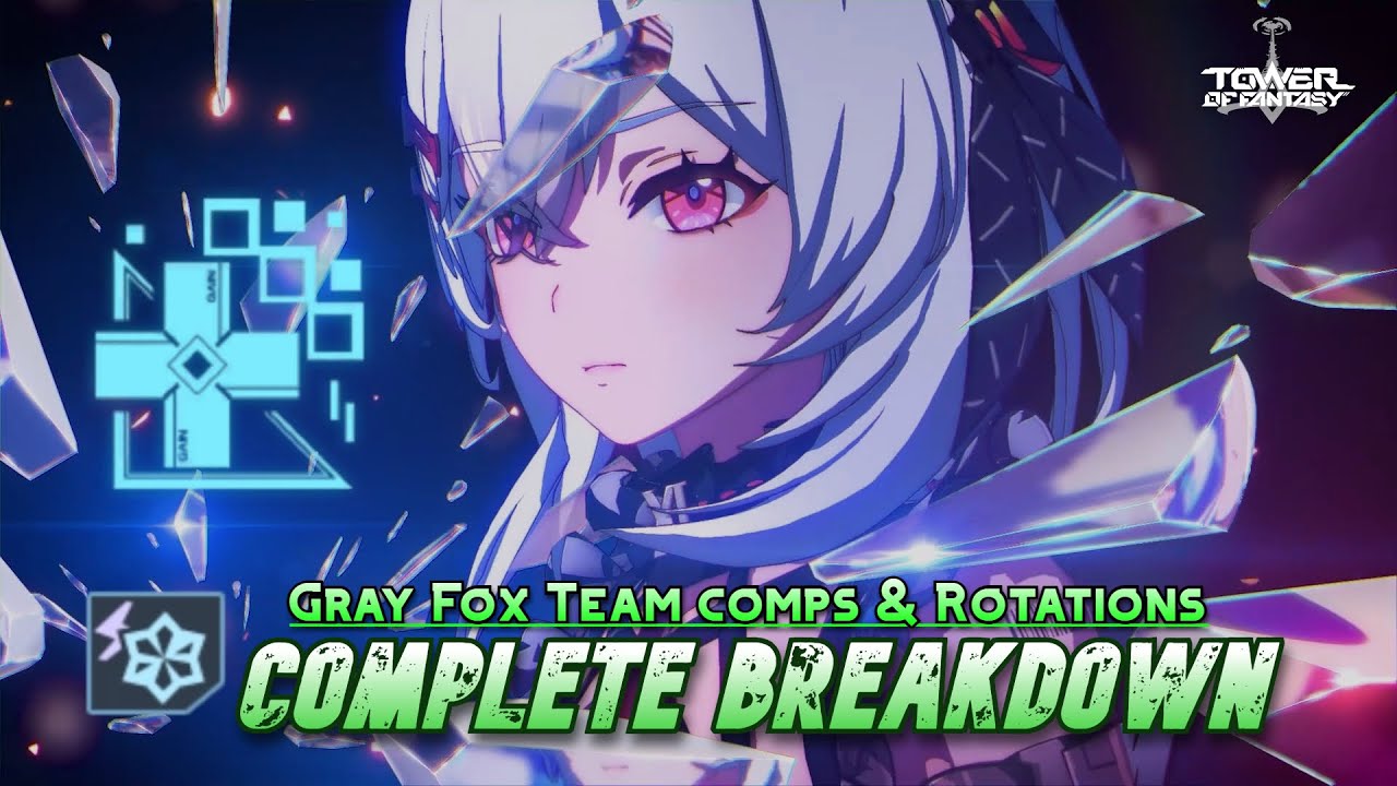 【TOF】Gray Fox Kits Breakdown, Team Comps & Rotations Guide! - Tower of Fantasy