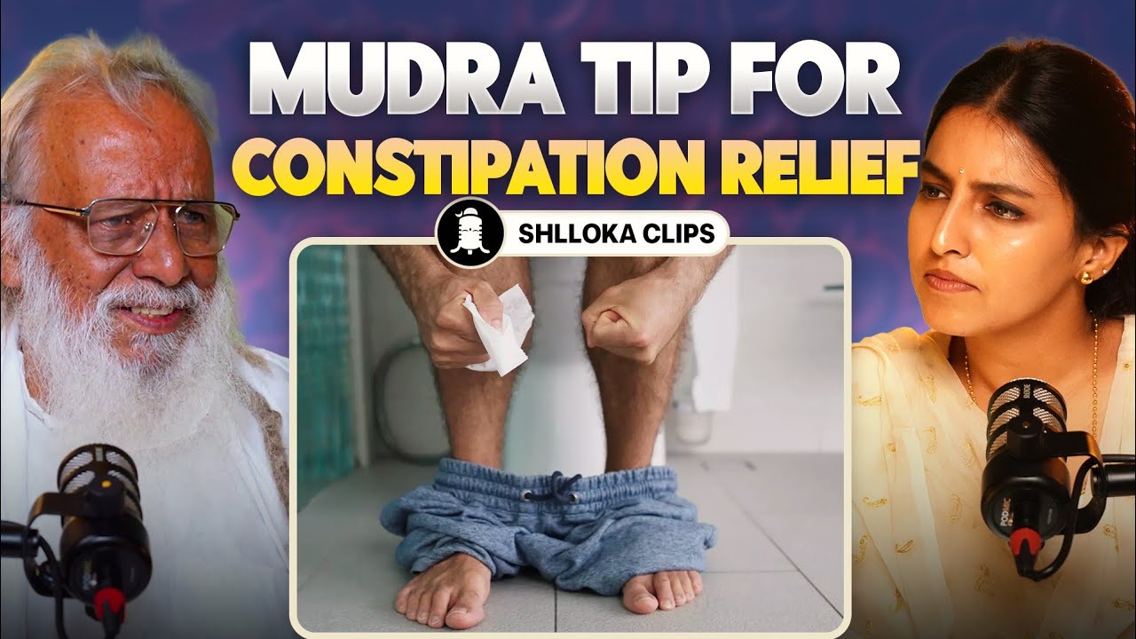 Mudra Tip for Constipation Relief | Swamiji Kapri on Body to Beiing Shlloka
