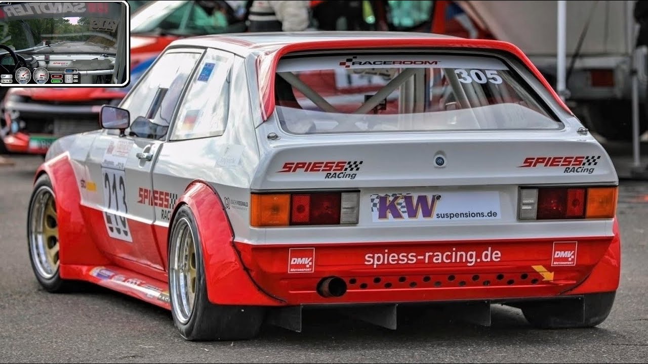 9.000RPM Scirocco Mk1 ONBOARD || Race Engine Swap by Spiess