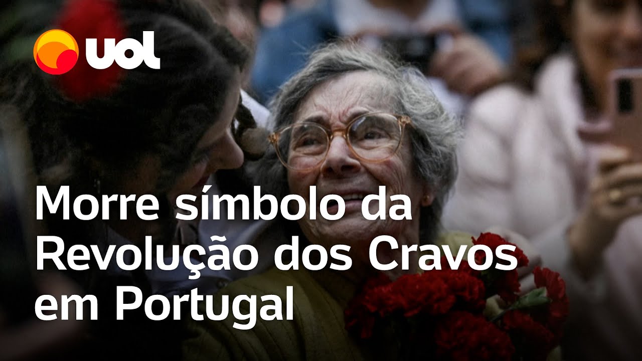 Morre a 'Dama dos Cravos', s&iacute;mbolo da revolu&ccedil;&atilde;o que encerrou ditadura em Portugal