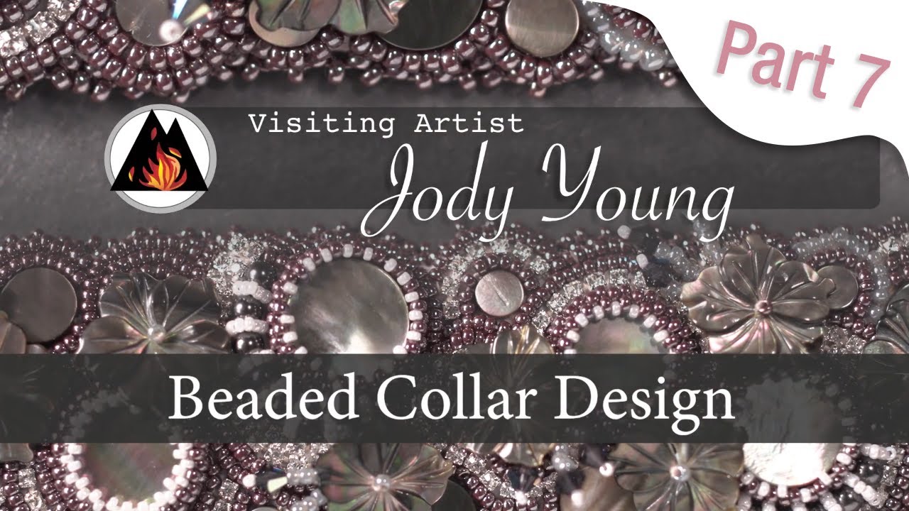 Assembling a Beaded Collar with Jody Young Part 7