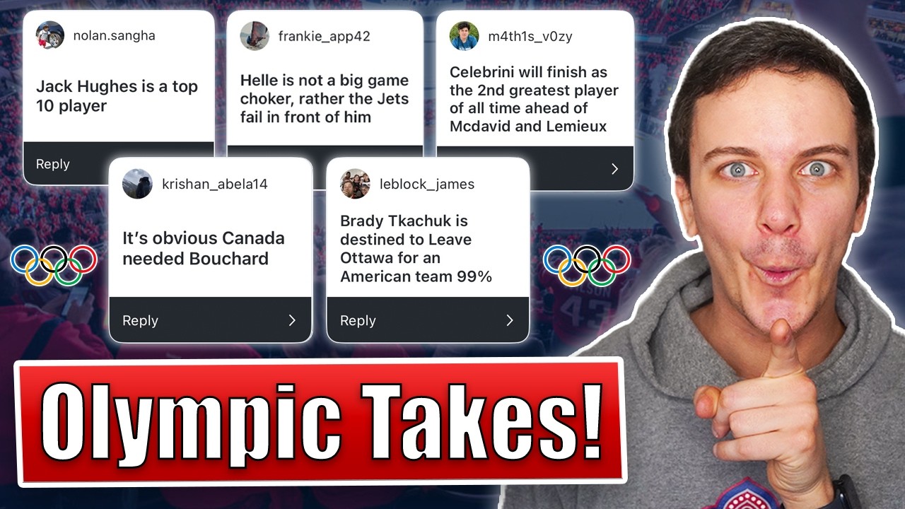 Reacting To YOUR Post Olympic Takes