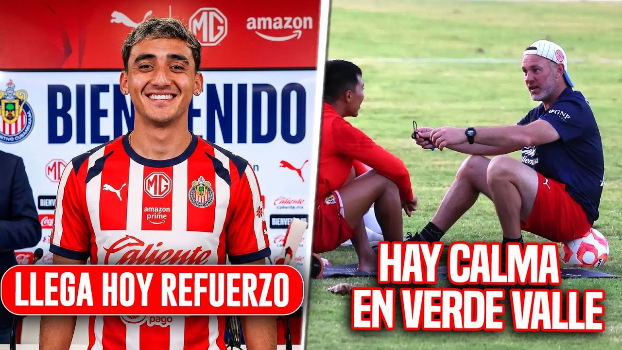 REFUERZO LLEGA HOY A CHIVAS TAPATIO / HAY CALMA EN VERDE VALLE / NOTICIAS CHIVAS HOY