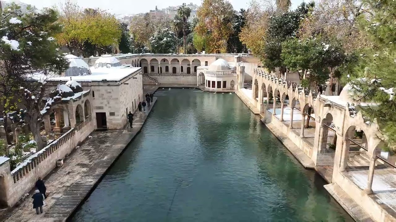 3 Yıl Sonra Gelen Kar Şanlıurfa’da Sevinç ve Umut Yarattı