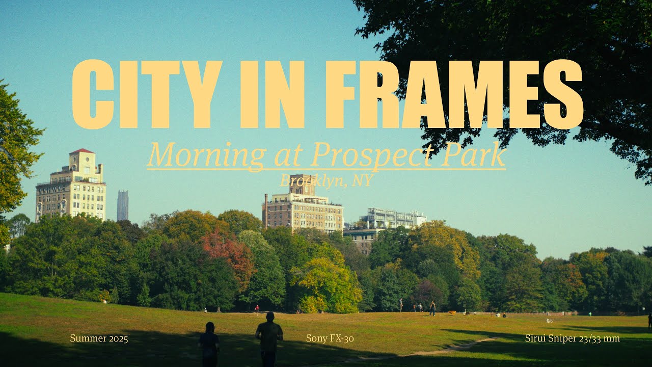 City in Frames - Mornings at Prospect Park