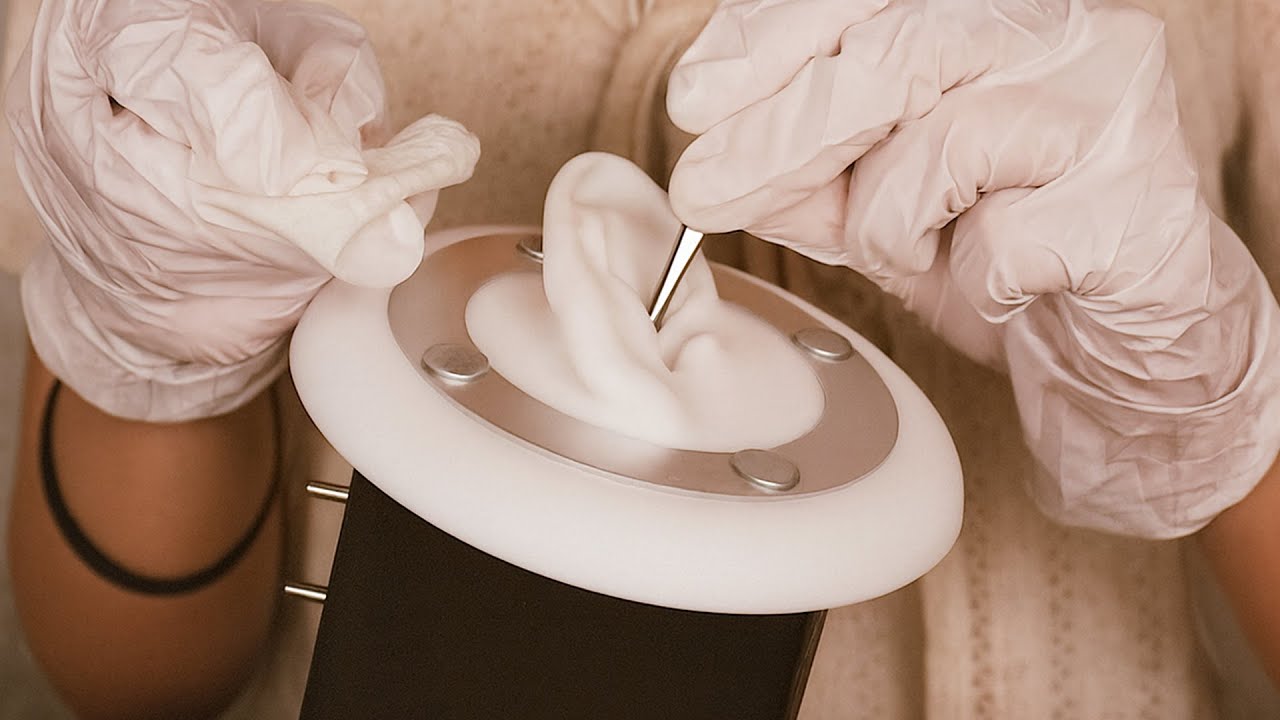 ASMR Глубокая Давящая Очистка Ушей