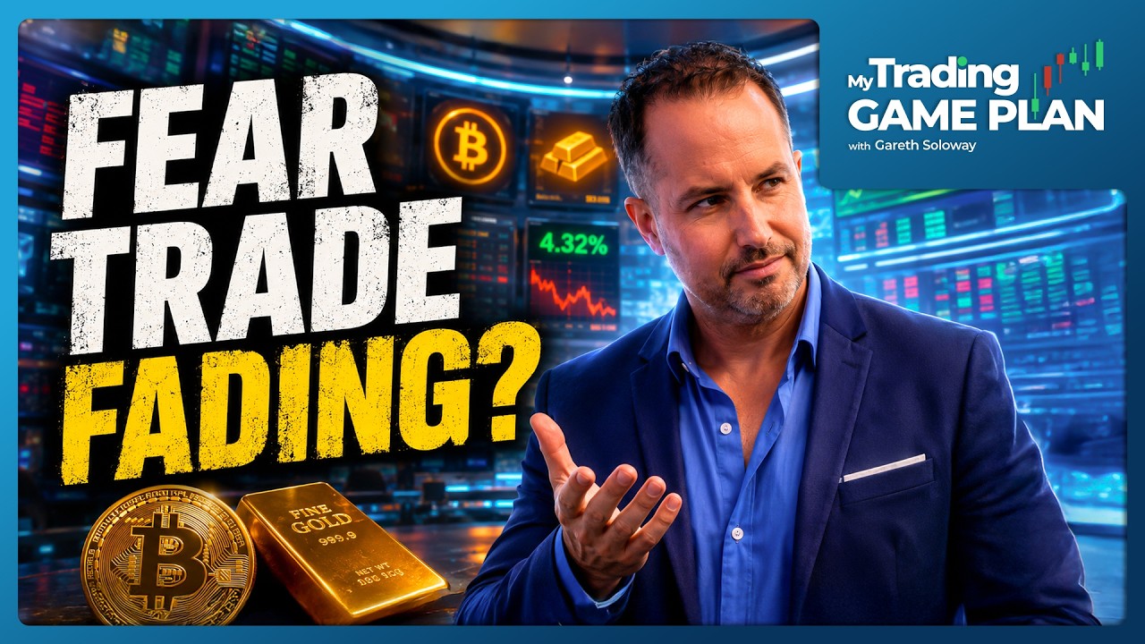 Did Bitcoin & Gold Top: Fear Trade Fades As Yields Drop With Oil, Markets Push Higher