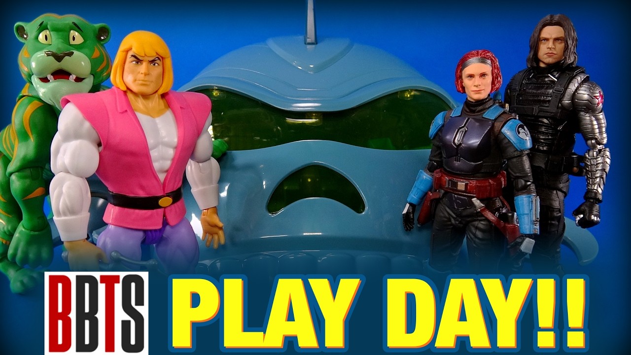Play Day! Masters of the Universe Cartoon Collection and MAFEX Marvel & Star Wars via BigBadToyStore