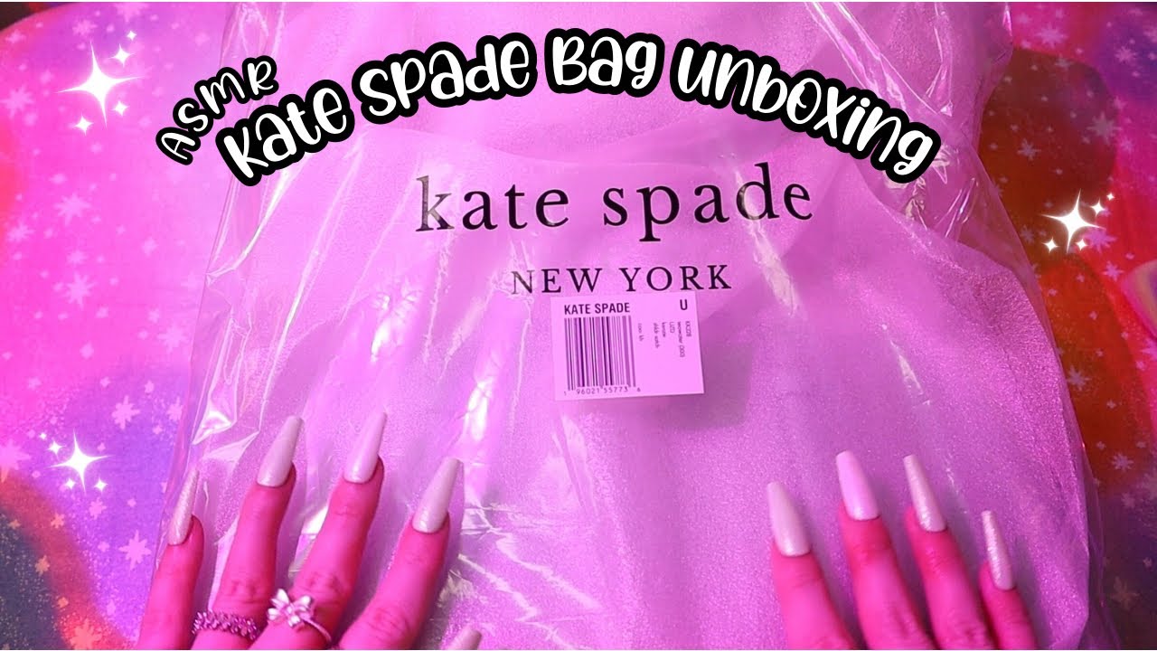 ASMR Kate Spade Bag Unboxing 👜✨