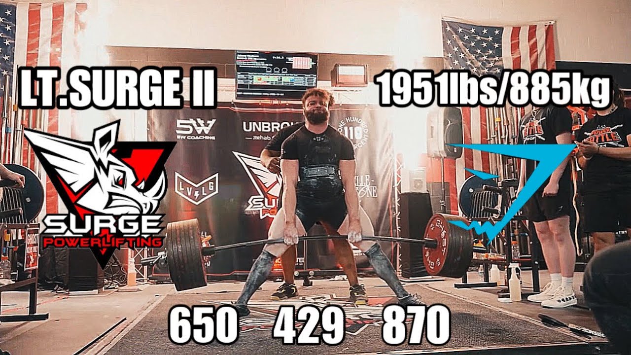 1951lbs/885kg PR Total | Johnny Kaufman | Last Junior Meet!