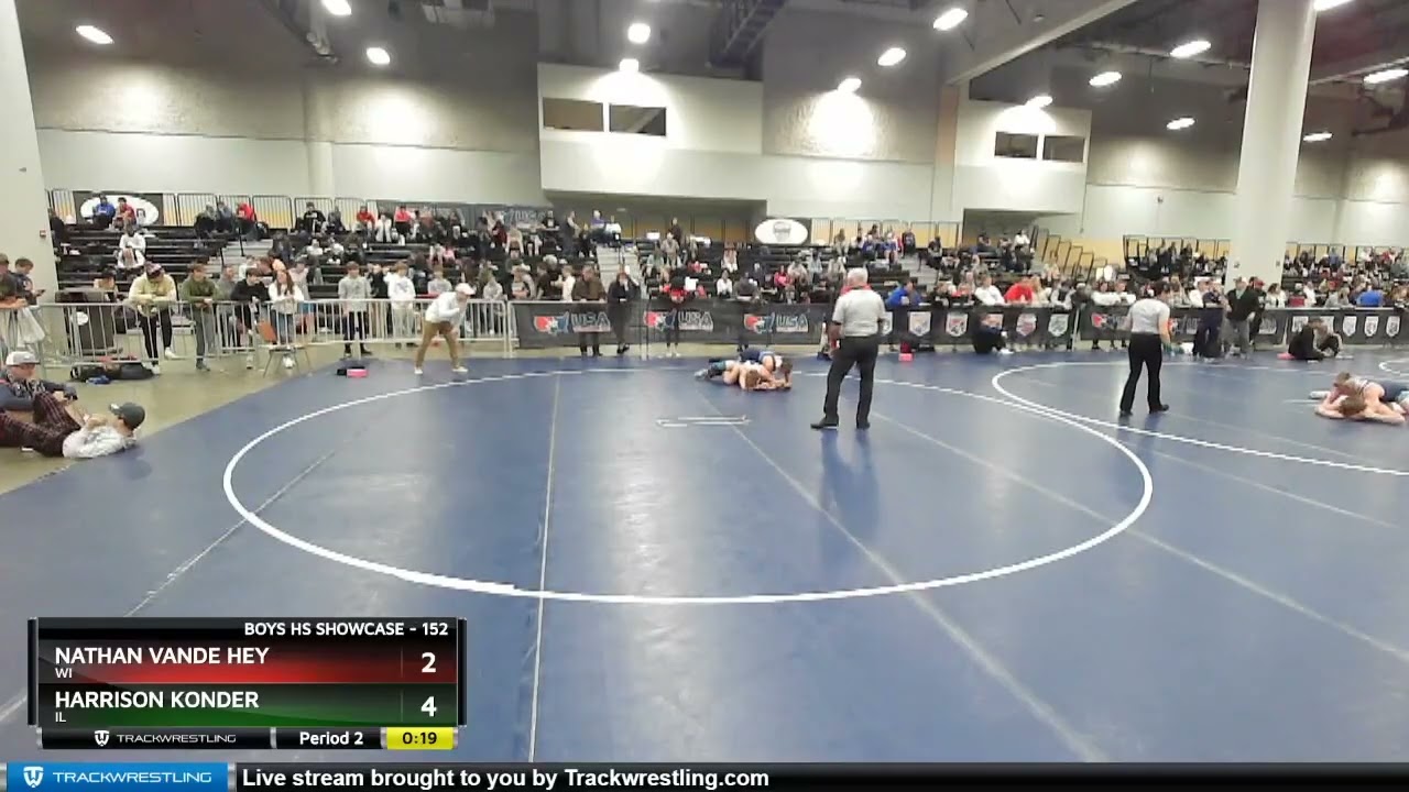 152 Lbs Cons. Round 3 - Nathan Vande Hey, WI Vs Harrison Konder, IL C354