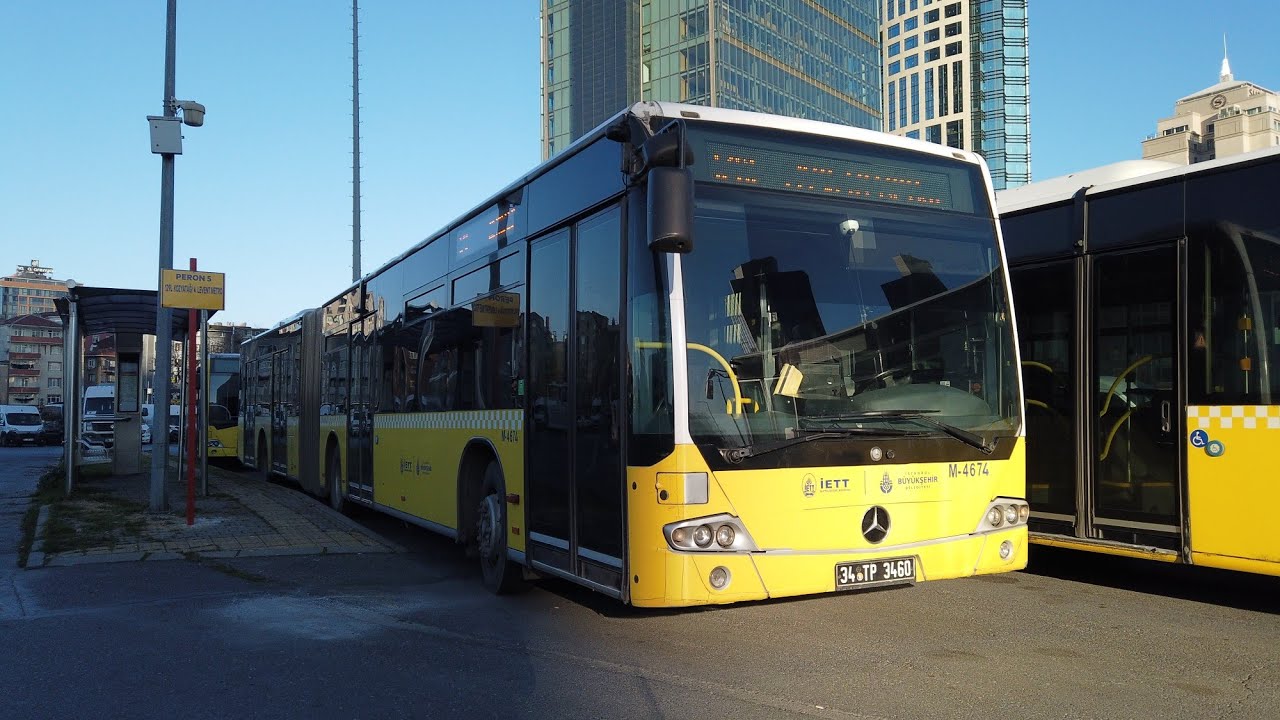 İETT | 129L ile 4.Levent Metro - Kozyatağı Metro Arası Otobüsle Seyahat