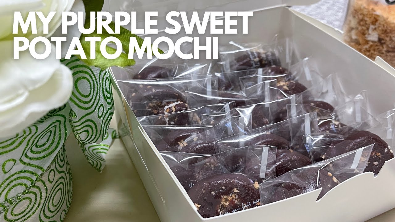 PARANG KALAMAY PERO HINDI ESPASOL/MY PURPLE SWEET POTATO MOCHI