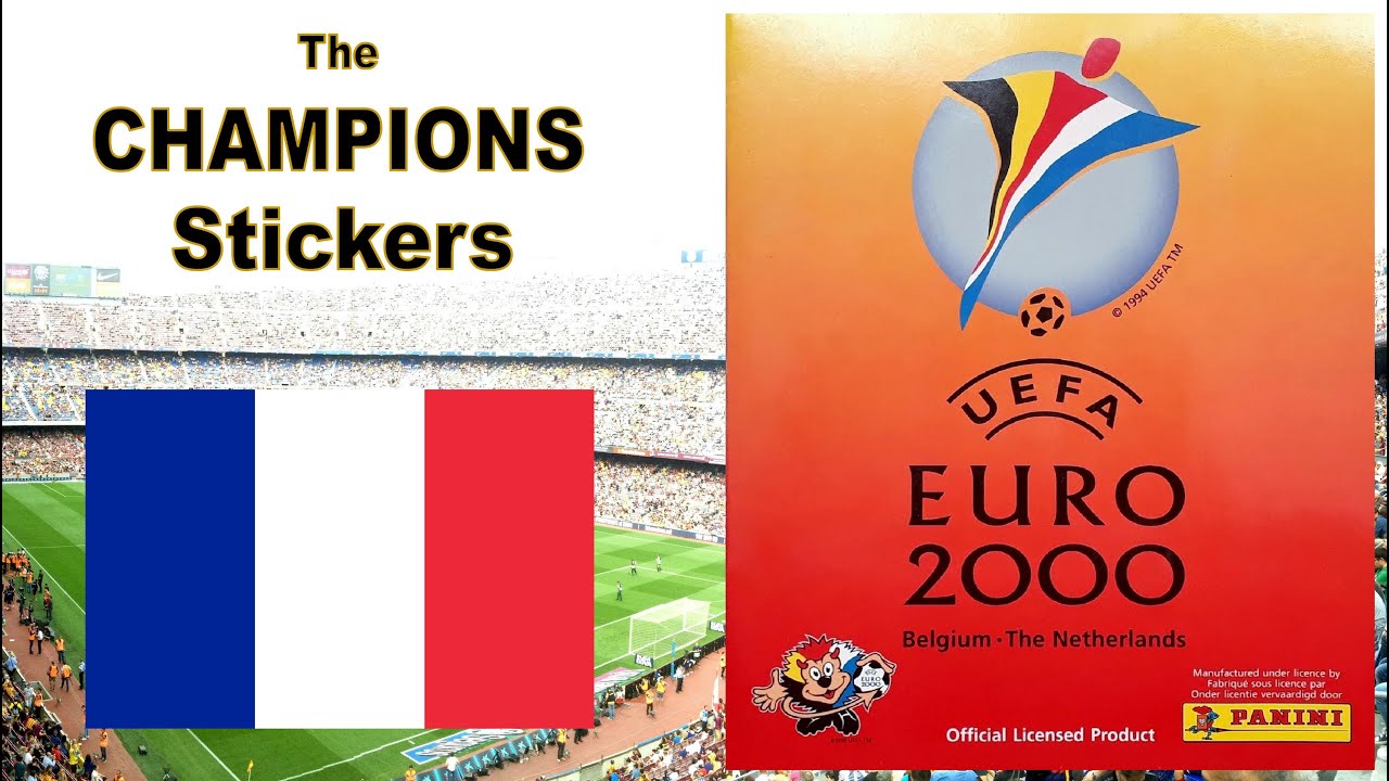 The CHAMPIONS Stickers of Panini UEFA Euro Album 