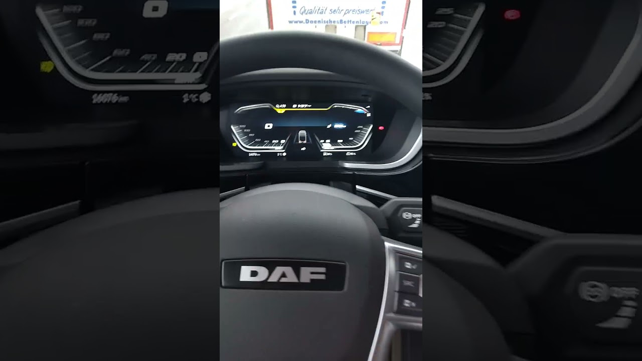 DAF XG 480 как в ручную запустить регенирацыю Сажевого фильтра