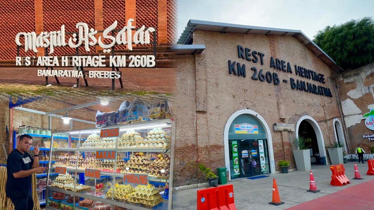 Banyak Resto & Pusat Oleh Oleh di REST AREA HERITAGE KM 260 B Paling Instagramable & Unik