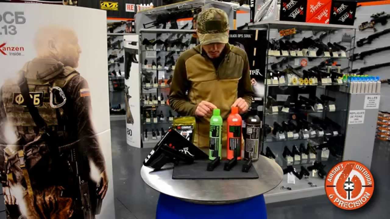 TEST DU GAZ NUPROL 2.0 3.0 ET 4.0 AVEC S17 STARK ARMS