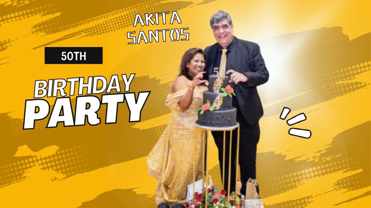 50th Birthday Party, Akita Santos - Oxford, 05-10-2024. Part 1