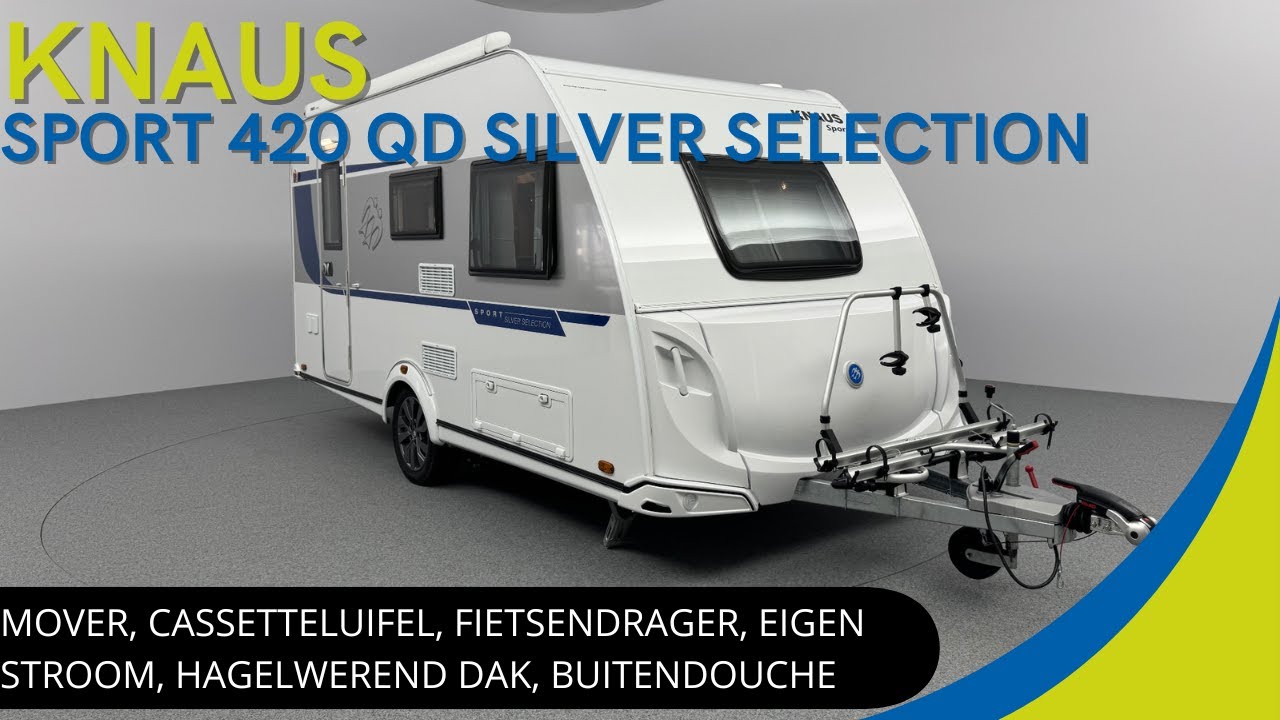 Knaus Sport 420 QD Silver Selection 2020 | EEN COMPACTE EN GOED UITGERUSTE CARAVAN
